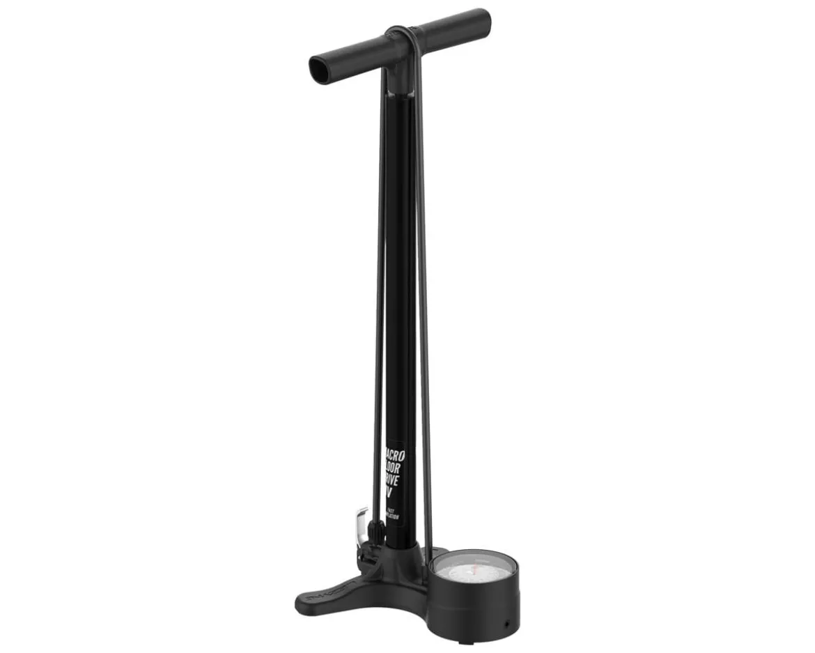 Lezyne Macro HV Floor Drive DV Pump (Flat Black)