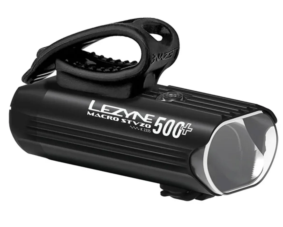 Lezyne Macro StVZO 500+ Reverse Headlight (Black)
