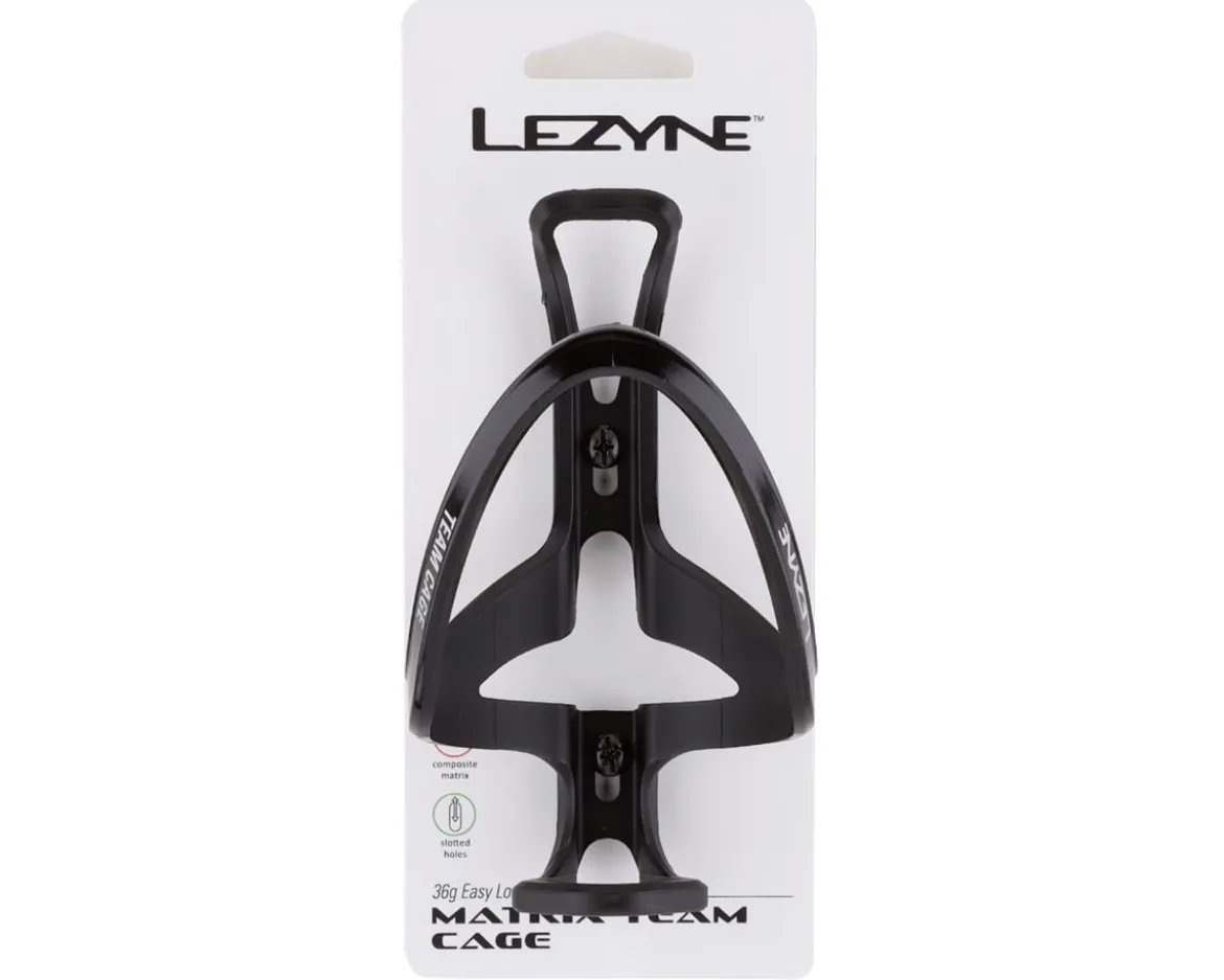 Lezyne Matrix Team Water Bottle Cage (Black)