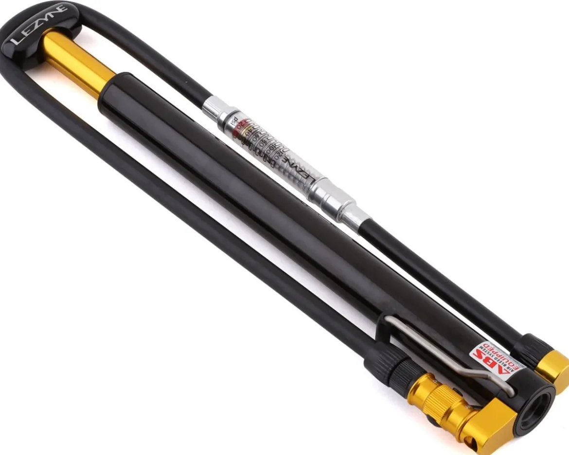 Lezyne Micro Floor Drive HPG Pump (Black) (High Pressure) (w/ Gauge)