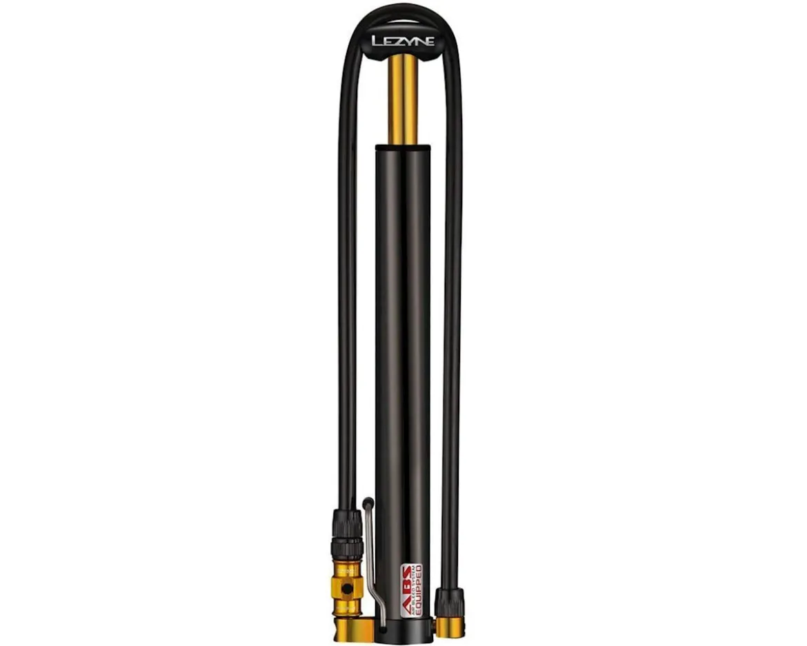 Lezyne Micro Floor Drive HV Pump (Black) (High Volume)