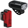 Lezyne MicroDrive 800+/Strip Drive 300+ Headlight/Tail Light Set (Black)