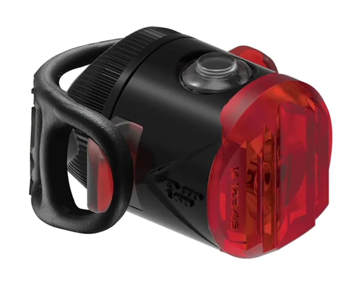 Lezyne Mini Drive 400XL/Femto USB-C Drive Headlight & Tail Light Set (Black) (400/15 Lumens)
