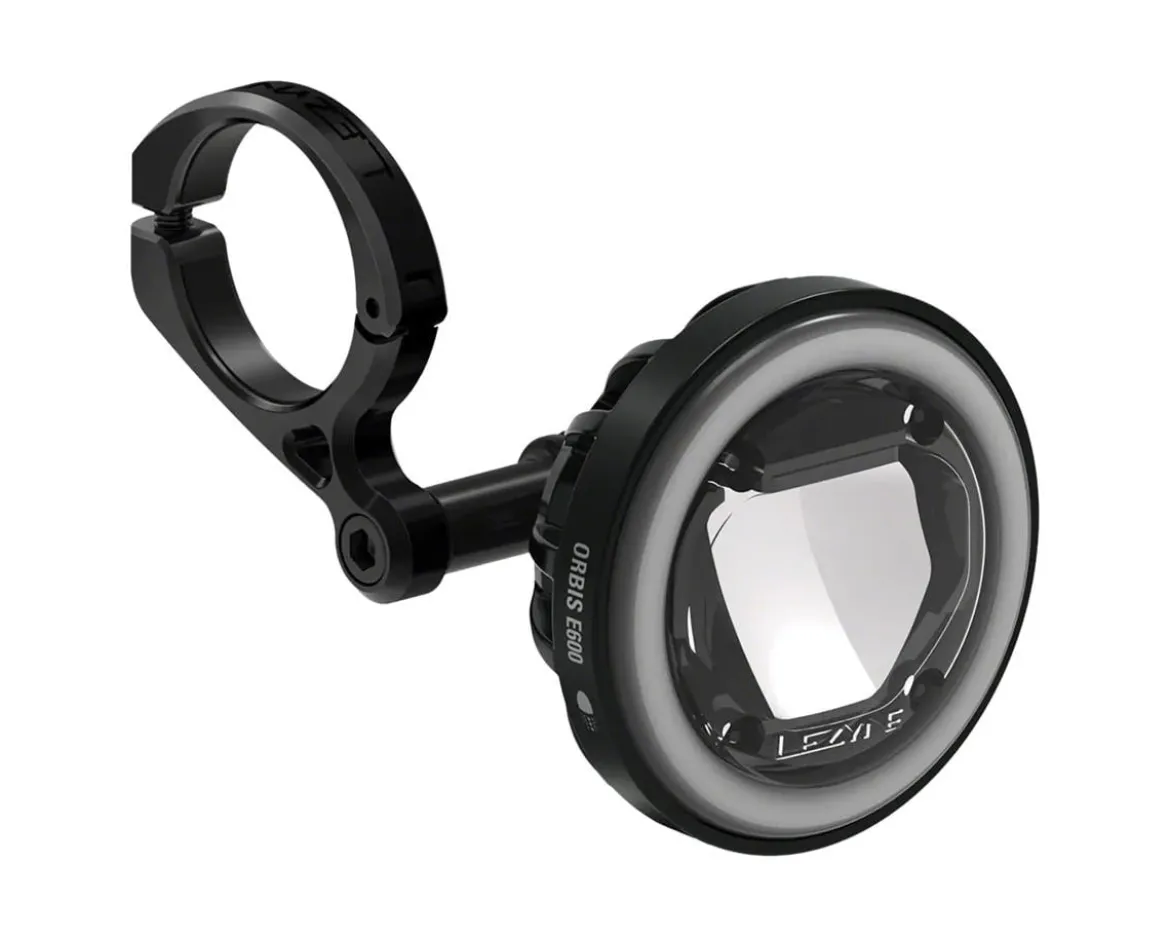 Lezyne Orbis E600 E-Bike Headlight (Black) (600 Lumen)
