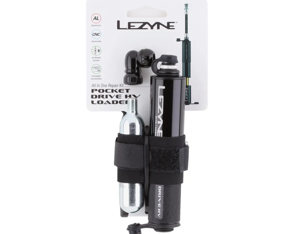 Lezyne Pocket Drive HV Loaded Kit (Black)