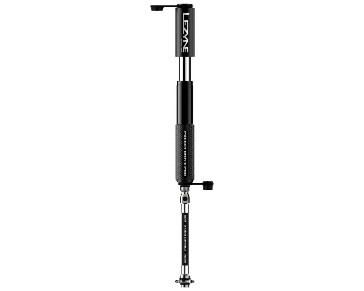 Lezyne Pocket Drive Pro HV Mini Pump (Black)