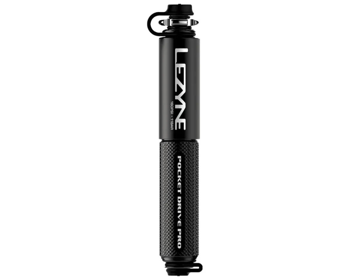 Lezyne Pocket Drive Pro HV Mini Pump (Black)