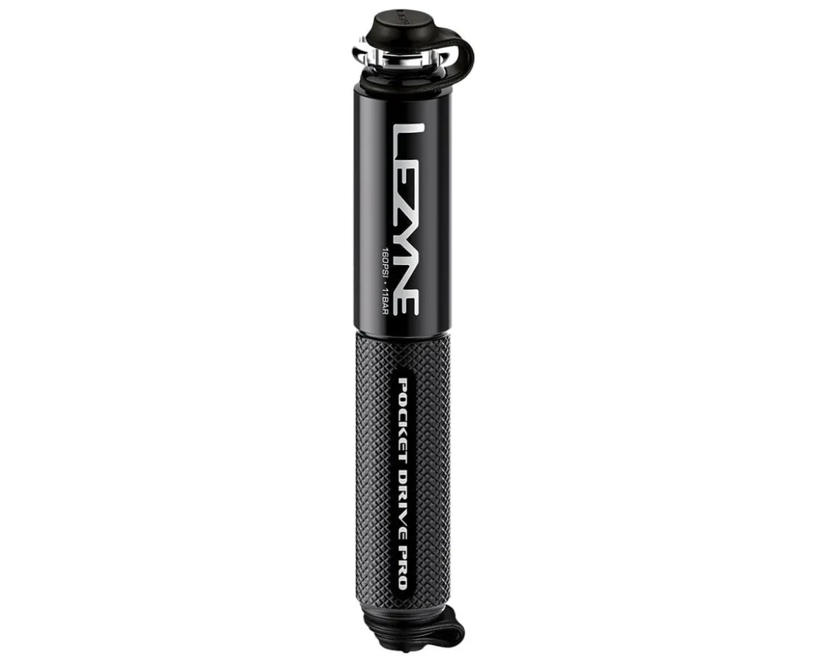 Lezyne Pocket Drive Pro HV Mini Pump (Black)