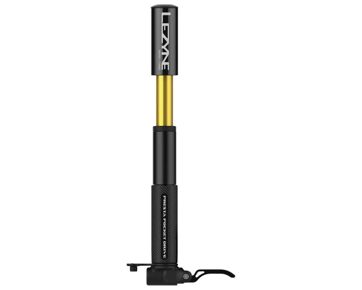 Lezyne Presta Pocket Drive Mini Hand Pump (Black)