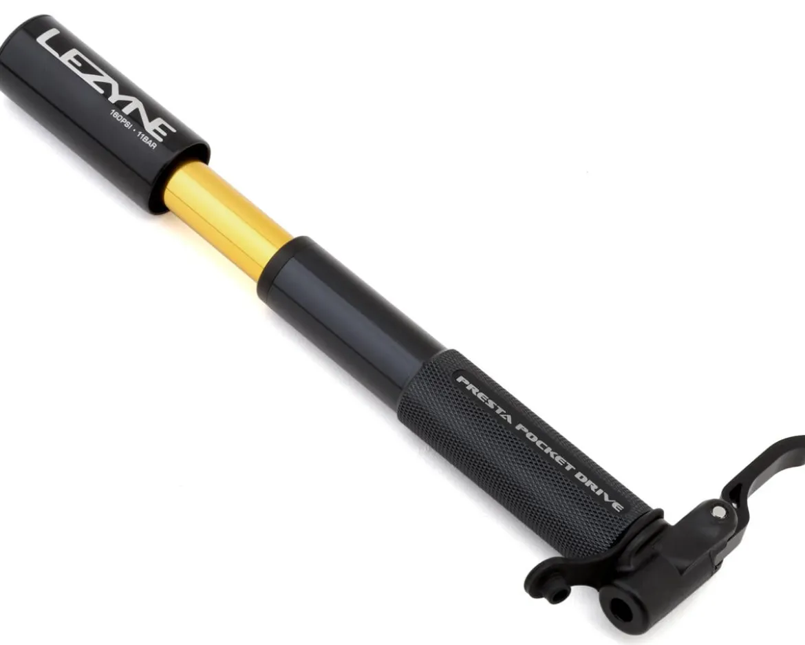 Lezyne Presta Pocket Drive Mini Hand Pump (Black)