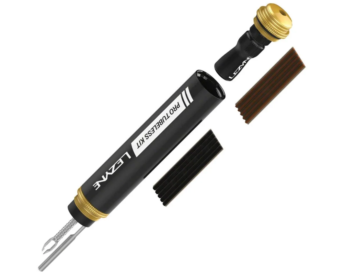 Lezyne Pro Tubeless Tire Repair Kit (Black)