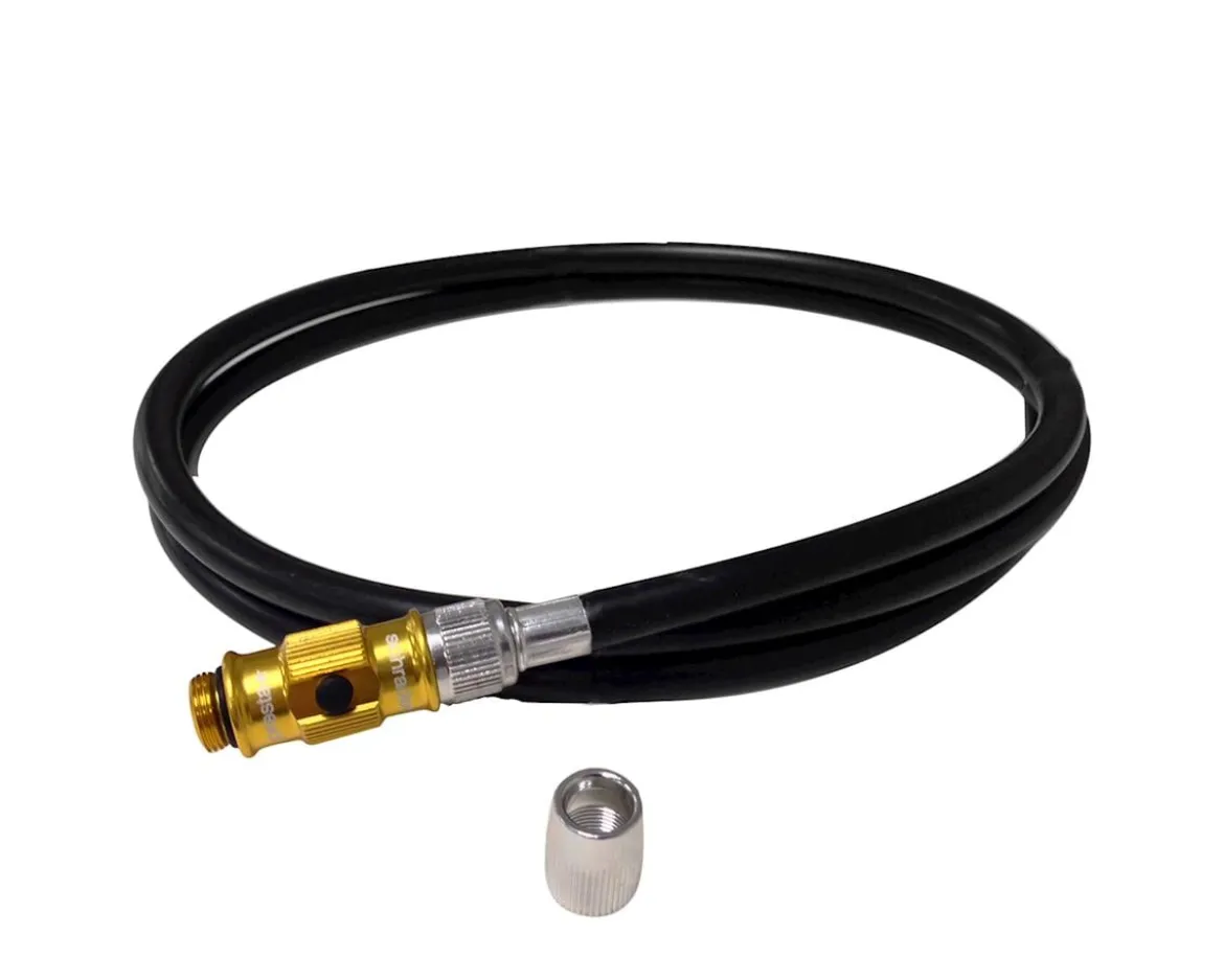 Lezyne Pump Hose w/Flip Chuck Head (Presta/Schrader)