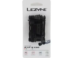 Lezyne RAP II CO2 Multi Tool (Black) (19 Tools)