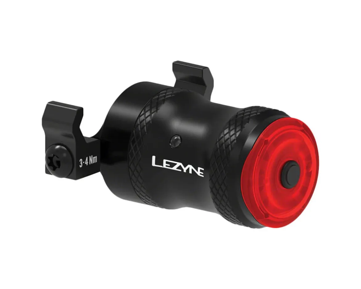 Lezyne Saddle Ai Alert 250 Tail Light (Black) (250 Lumens)