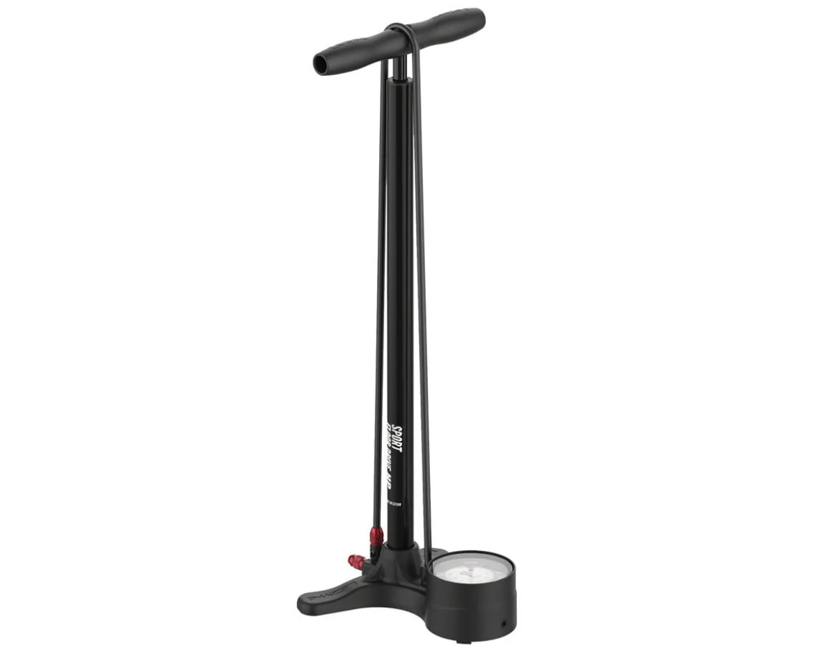 Lezyne Sport Floor Drive 3.5 Pump (Flat Black)
