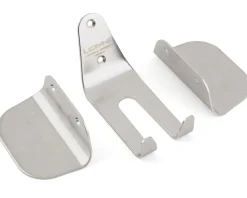 Lezyne Stainless Pedal Hook (Silver) (1 Bike)