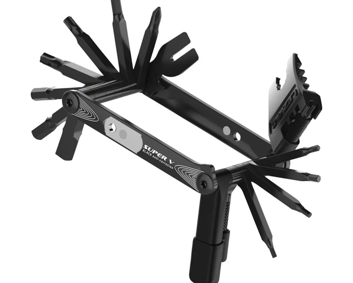Lezyne SUPER V 23-Function Multi Tool (Black)
