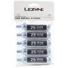 Lezyne Threaded CO2 Cartridges (Silver) (5 Pack) (25g)