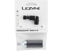 Lezyne Trigger Drive CO2 Inflator (Black) (w/ 16g Cartridge)