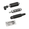 Lezyne Twin Speed Drive CO2 Inflator & Tire Repair Kit (Black) (Inflator, Patch Kit, Tire Levers, & CO2 Cartridges)