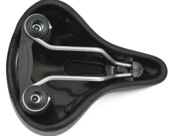 Liv Connect Comfort Women's Saddle (Black) (Steel Rails)