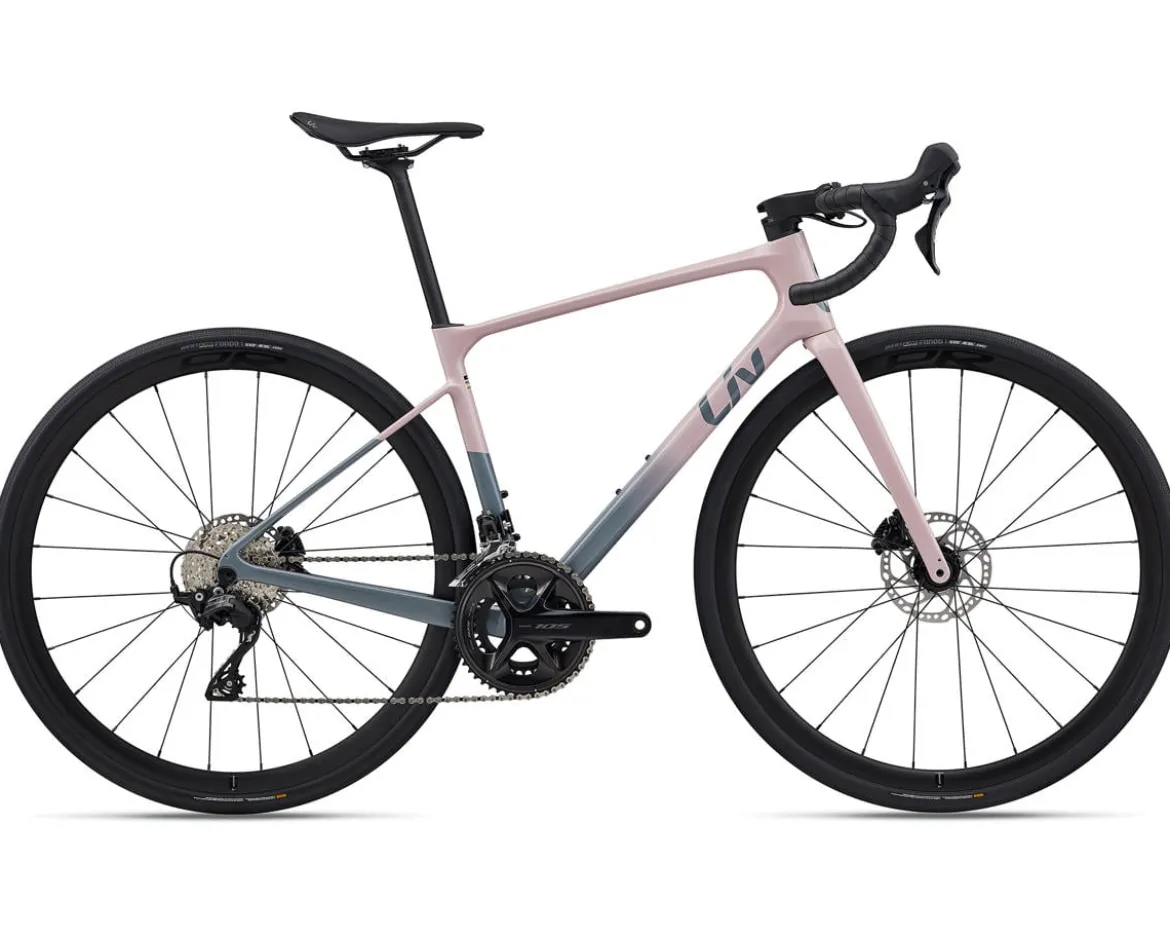 Liv Avail Advanced 2 Road Bike (Rosy Brown/Ocean Storm) (S)