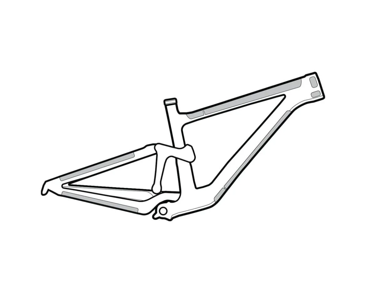 Lizard Skins Clear Protection Frame Kit