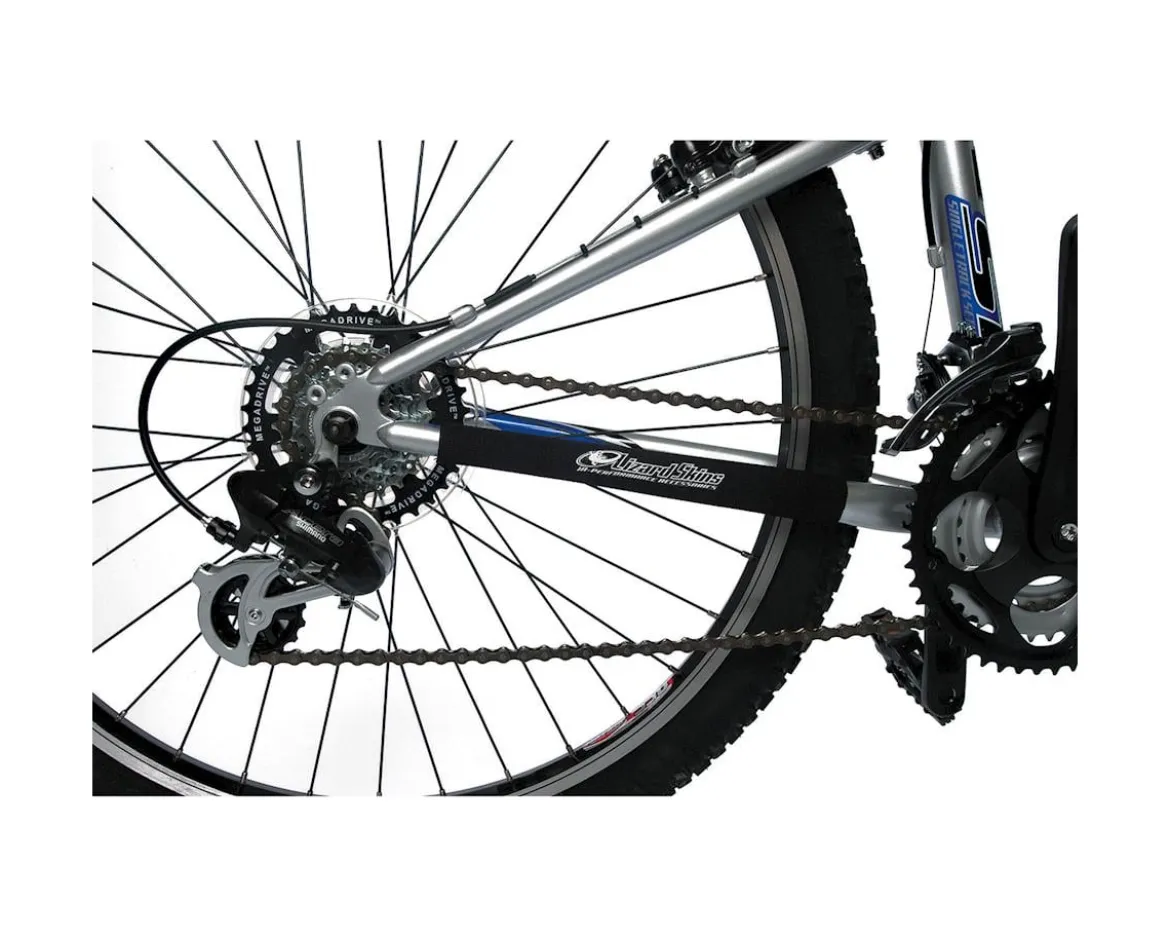 Lizard Skins Neoprene Chainstay Protectors (Black) (L)