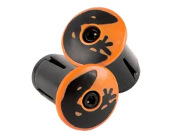 Lizard Skins Handlebar Plugs (Orange) (Pair)