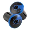 Lizard Skins Handlebar Plugs (Cobalt Blue) (Pair)