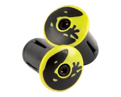 Lizard Skins Handlebar Plugs (Neon Yellow) (Pair)