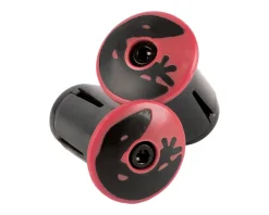 Lizard Skins Handlebar Plugs (Red) (Pair)