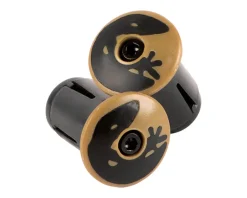 Lizard Skins Handlebar Plugs (Vegas Gold) (Pair)