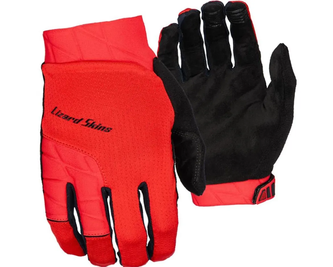 Lizard Skins Monitor Ops Long Finger Gloves (Crimson Red) (M)
