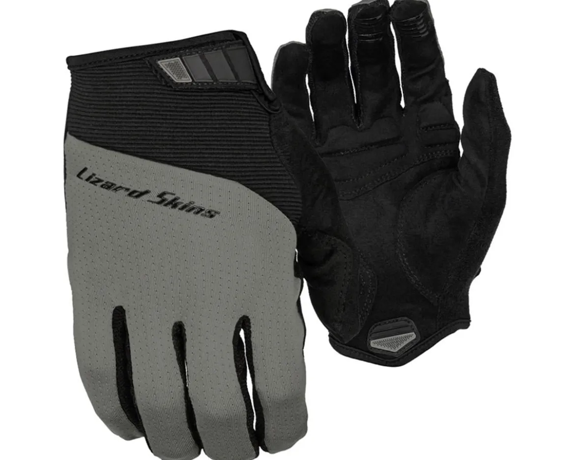 Lizard Skins Monitor Traverse Long Finger Gloves (Titanium Grey) (M)