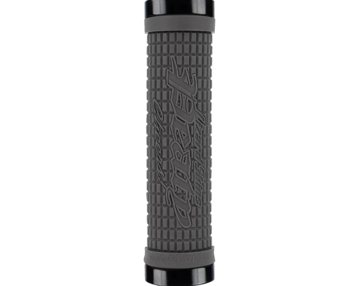Lizard Skins Peaty Lock-On Grips (Graphite)