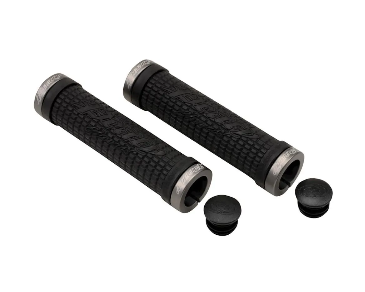 Lizard Skins Peaty Lock-On Grips (Black)