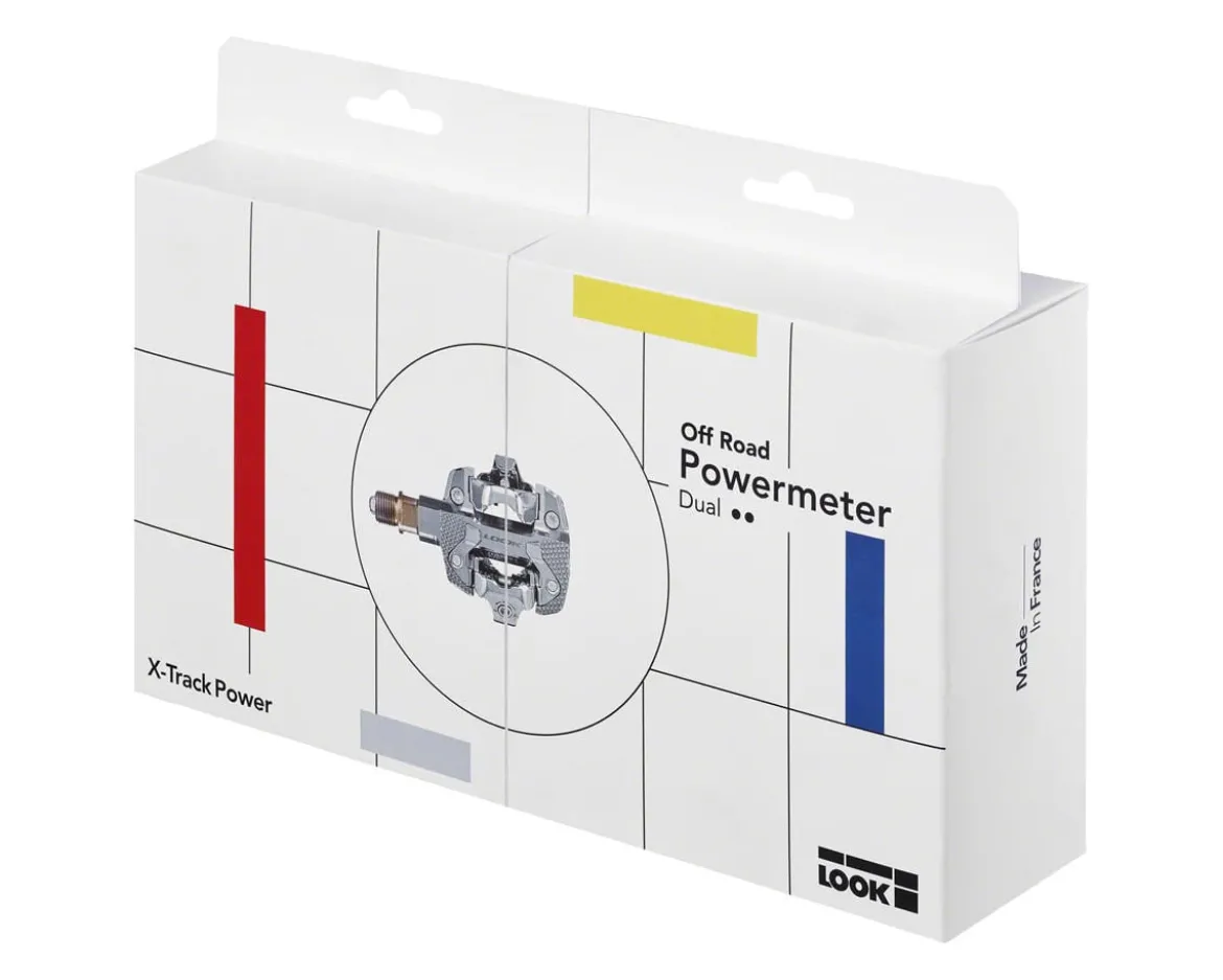 Look X-TRACK Power Dual Pedals (Silver) (Dual Side Power)