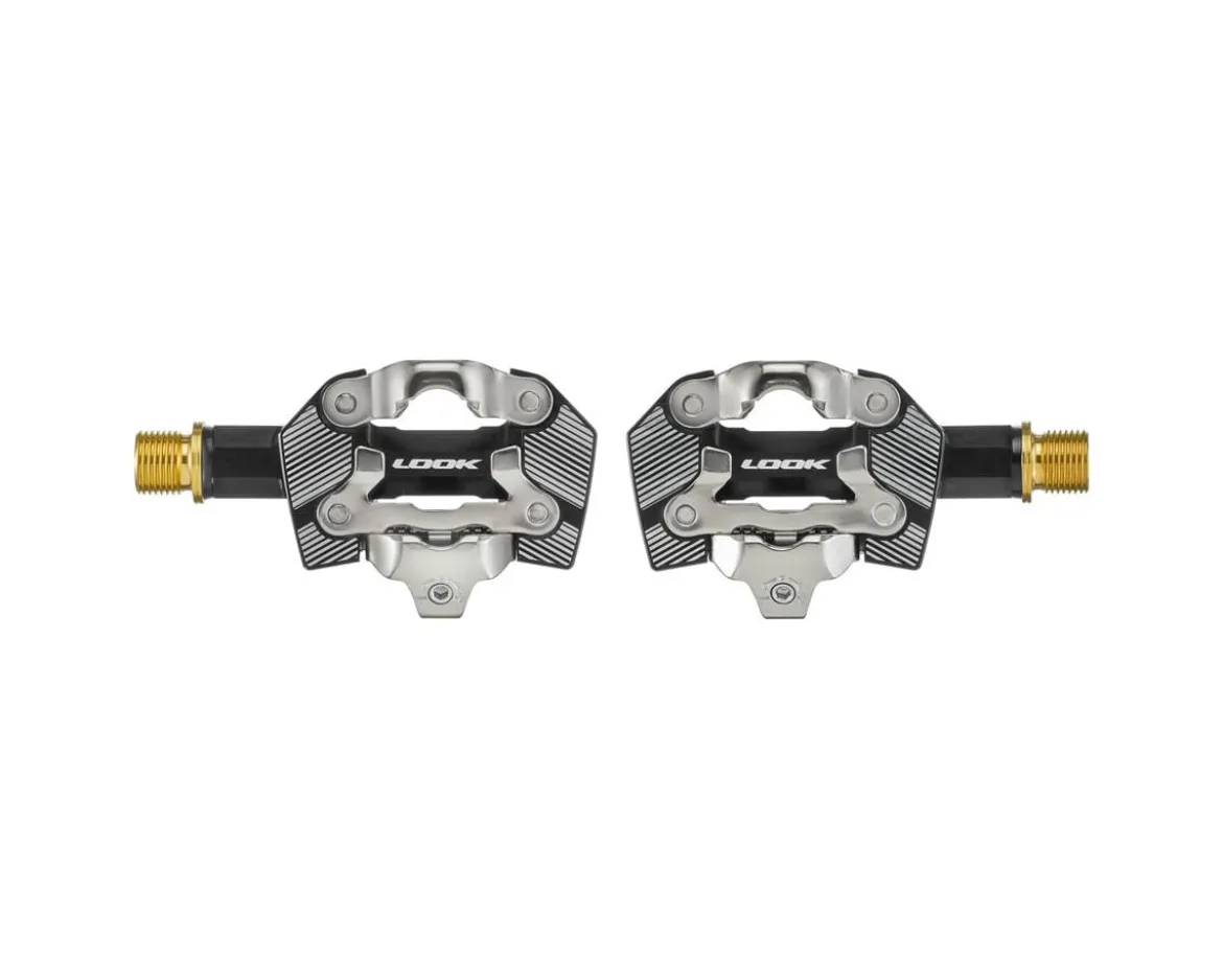 Look X-One-G Ti Pedals (Black) (Single Sided Clipless) (Aluminum) (9/16")