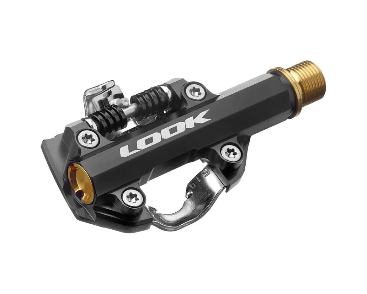 Look X-One-G Ti Pedals (Black) (Single Sided Clipless) (Aluminum) (9/16")