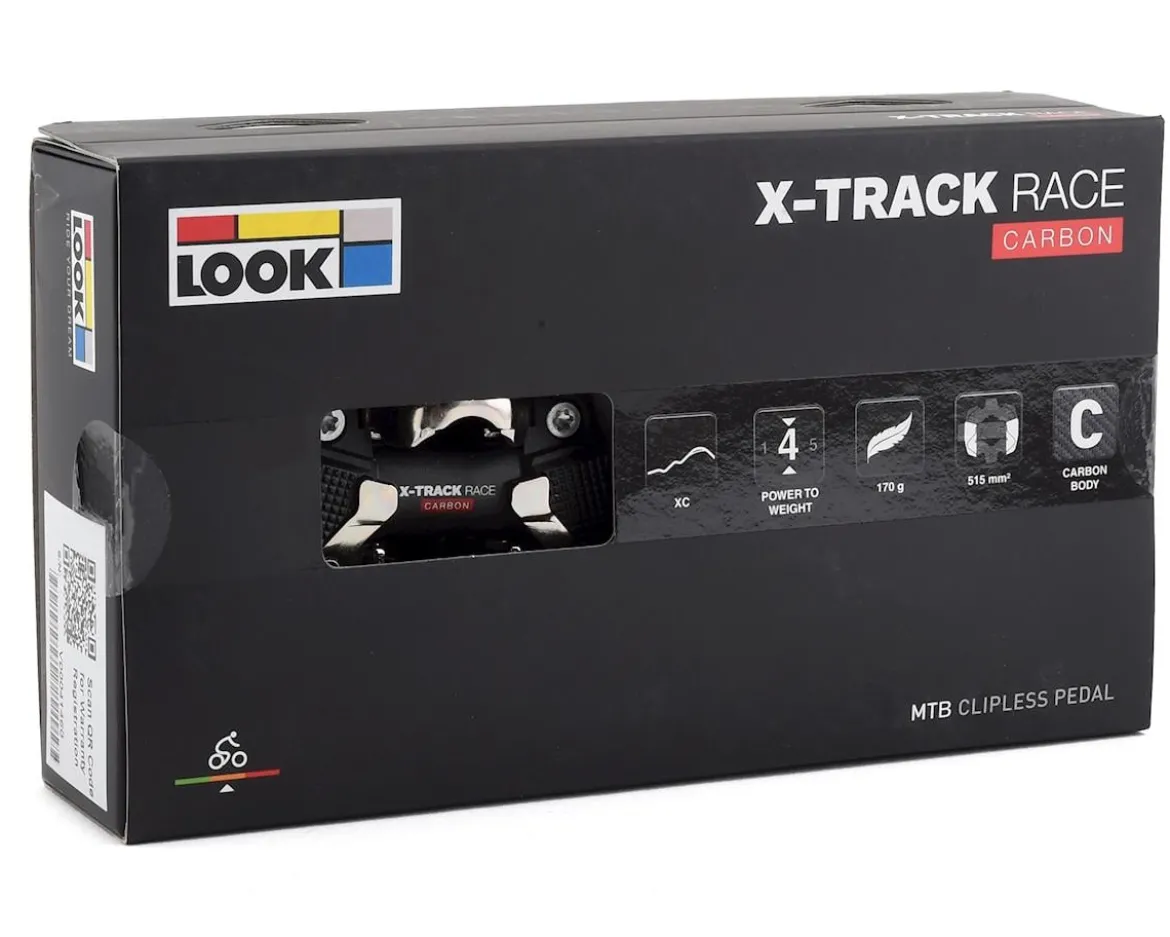 Look X-Track Race Carbon Pedals (Black)