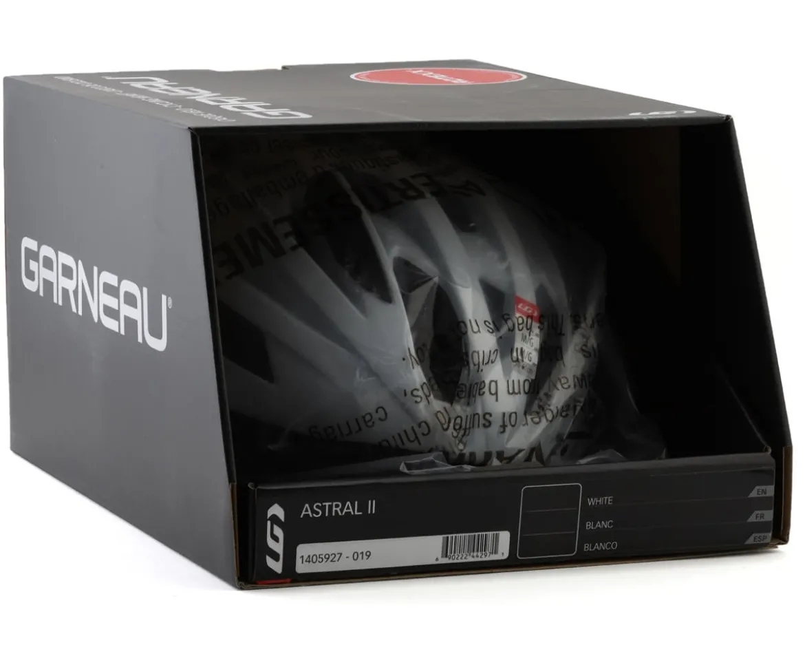 Louis Garneau Astral II Helmet (White) (M/L)
