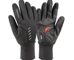 Louis Garneau Biogel Thermo II Long Finger Gloves (Black) (2XL)