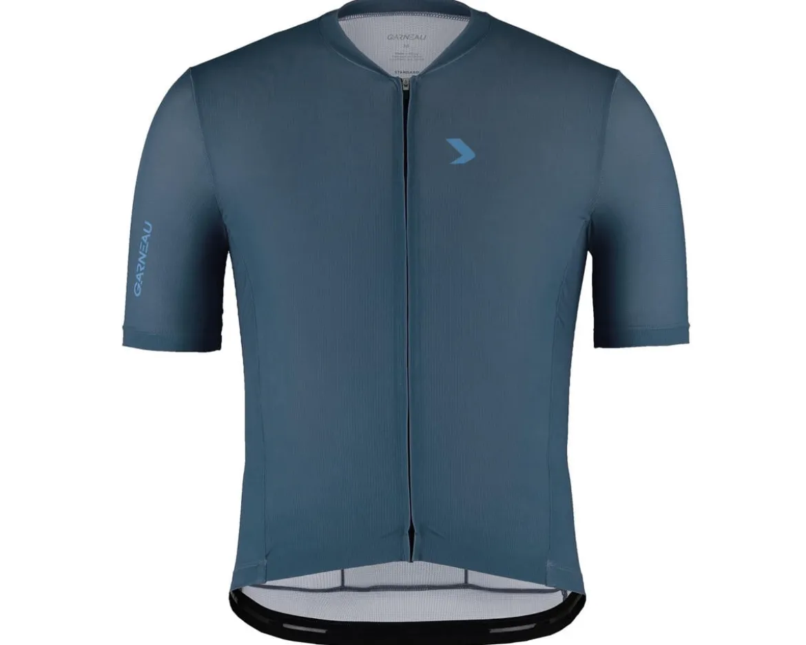 Louis Garneau Classic Eco Short Sleeve Jersey (Steel Blue/Sky Blue) (S)