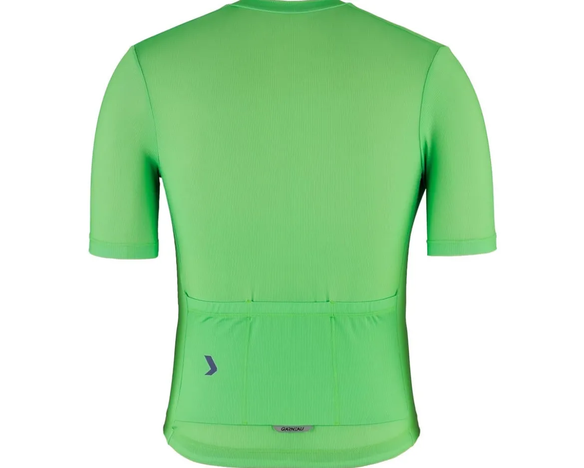 Louis Garneau Classic Eco Short Sleeve Jersey (Lime/Charcoal) (S)