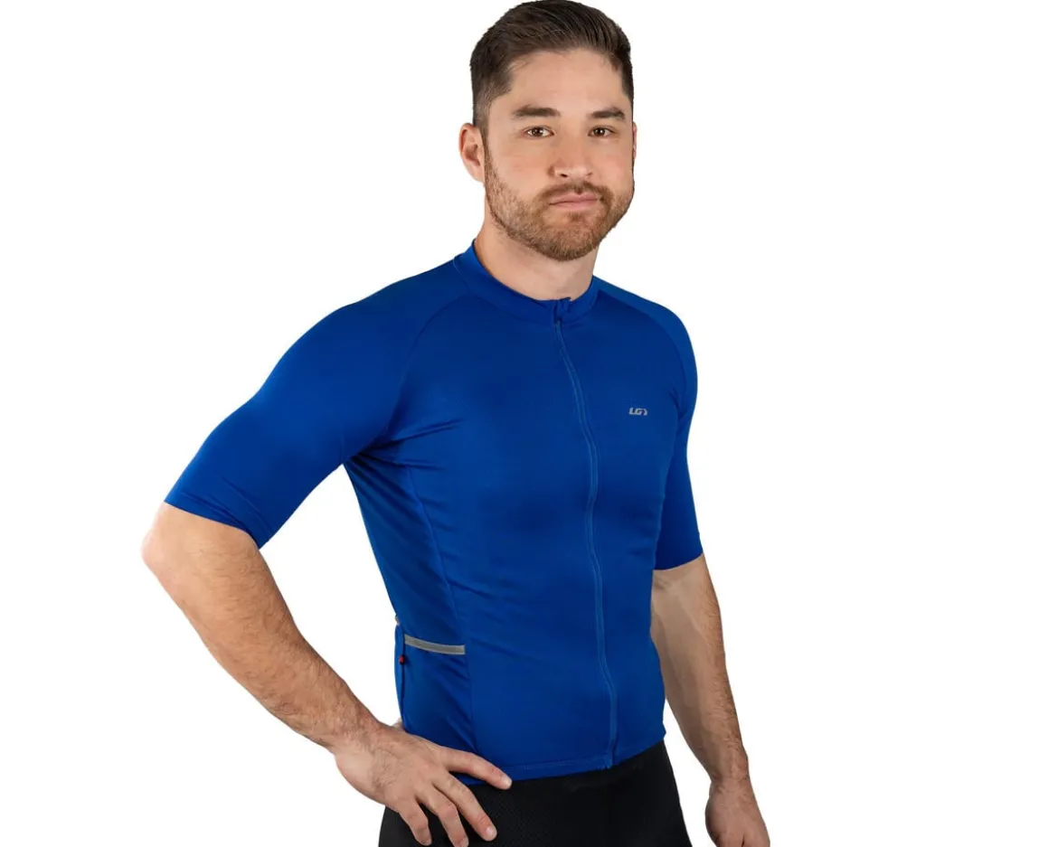 Louis Garneau Lemmon 4 Short Sleeve Jersey (Dark Royal) (XL)