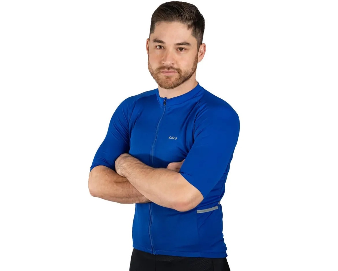 Louis Garneau Lemmon 4 Short Sleeve Jersey (Dark Royal) (XL)