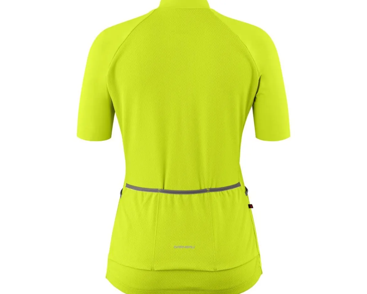 Louis Garneau Women's Beeze 4 Short Sleeve Jersey (Bright Yellow) (S)