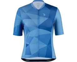 Louis Garneau Women's Premium Short Sleeve Jersey (Sky Blue/Steel Blue) (L)