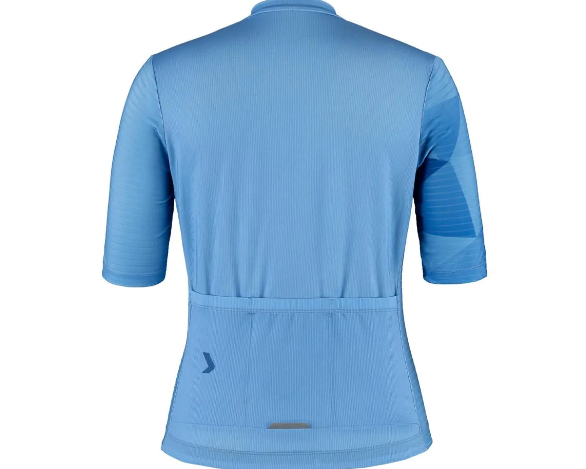 Louis Garneau Women's Premium Short Sleeve Jersey (Sky Blue/Steel Blue) (L)